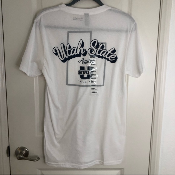 NWT Champion logo Utah State Aggies, white T-Shirt Mens, various Size - Picture 4 of 12